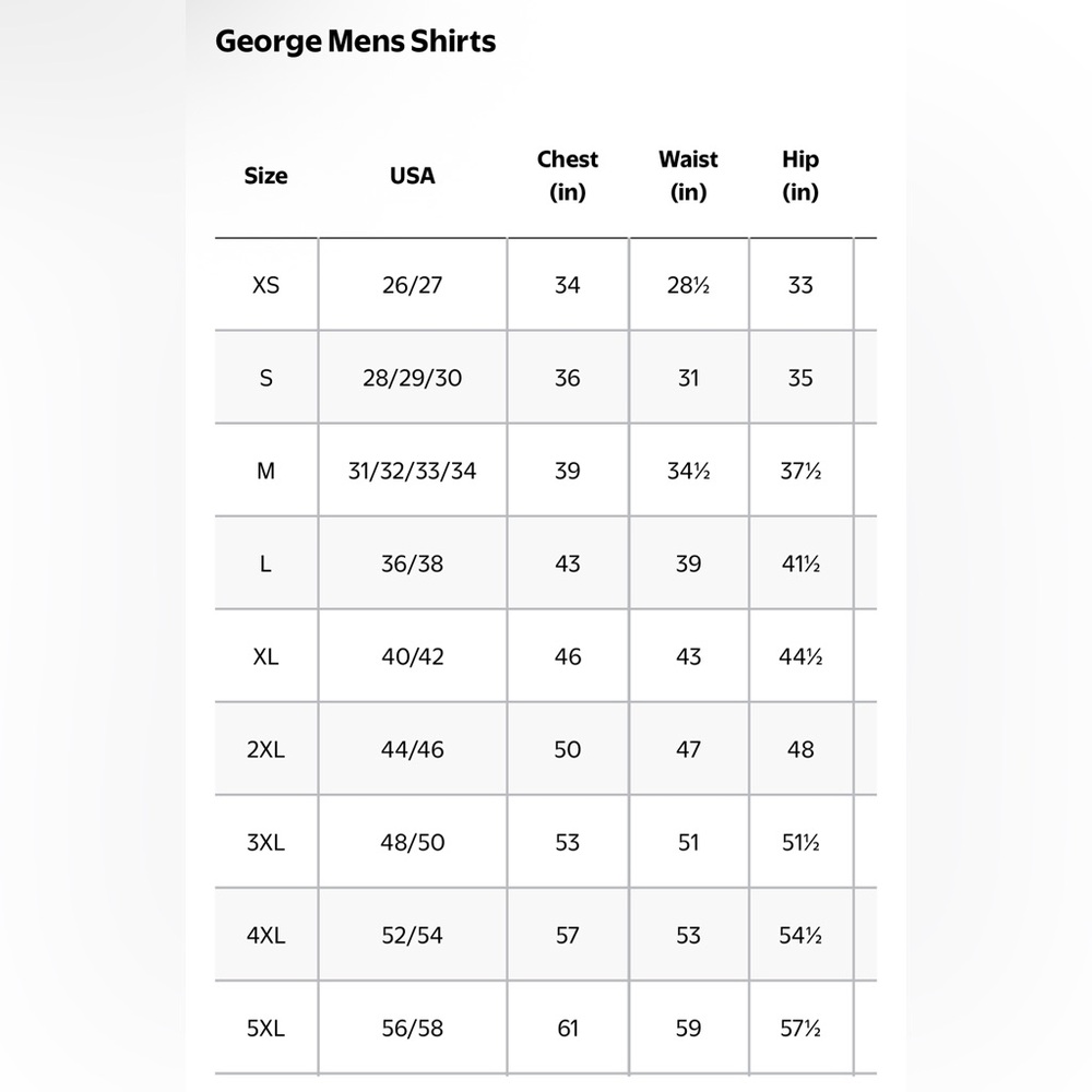 Lot of 3 Men’s 3XL Shirts 2 Chaps Golf Polos & 1 George Short Sleeve Button Up - Picture 15 of 16